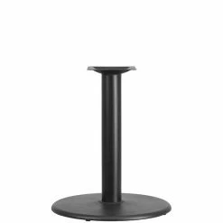 Emma+Oliver Emma And Oliver 24" Round Cast Iron Table Base With 4" Dia. Column