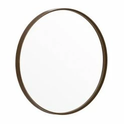 Emma+Oliver Emma And Oliver Edirne 27.5" Round Wall Mirror With Black Metal Frame, Silver Backing For Clarity And Shatterproof Glass For Entryways, Bathrooms & More -Emma+Oliver shop unnamed file 535