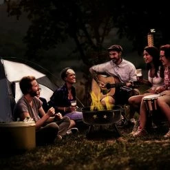 Emma+Oliver Emma And Oliver 29" Round Wood Burning Sun & Moon Cutout Outdoor Firepit With Mesh Spark Screen -Emma+Oliver shop unnamed file 5373