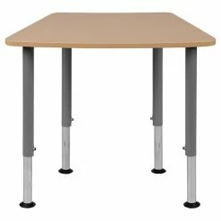 Emma+Oliver Emma And Oliver Hex Natural Collaborative Adjustable Student Desk - Home And Classroom 4 Emma+Oliver Emma And Oliver Hex Natural Collaborative Adjustable Student Desk - Home And Classroom -Emma+Oliver shop unnamed file 5389