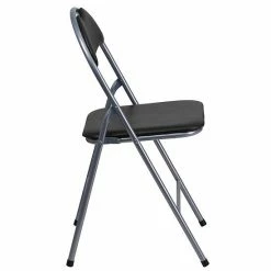 Emma+Oliver Emma And Oliver 2 Pack Black Vinyl Metal Folding Chair With Carrying Handle -Emma+Oliver shop unnamed file 5403