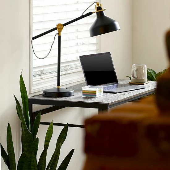 Emma+Oliver Emma And Oliver 40" Rustic Home Office Folding Computer Desk - Laptop Desk 3 Emma+Oliver Emma And Oliver 40" Rustic Home Office Folding Computer Desk - Laptop Desk - Image 3