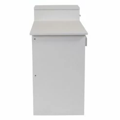 Emma+Oliver Emma And Oliver White Computer Desk With Shelves And Drawer -Emma+Oliver shop unnamed file 5492