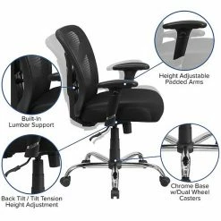 Emma+Oliver Emma And Oliver Big & Tall Office Chair Adjustable Height Mesh Swivel Office Chair With Wheels 7 Emma+Oliver Emma And Oliver Big & Tall Office Chair Adjustable Height Mesh Swivel Office Chair With Wheels -Emma+Oliver shop unnamed file 5753