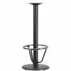 Emma+Oliver Emma And Oliver 18" Round Cast Iron Bar Table Base With Foot Ring