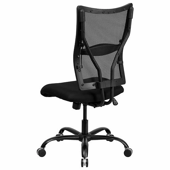 Emma+Oliver Emma And Oliver 400 Lb. Big & Tall Black Mesh Executive Swivel Ergonomic Office Chair 5 Emma+Oliver Emma And Oliver 400 Lb. Big & Tall Black Mesh Executive Swivel Ergonomic Office Chair - Image 5