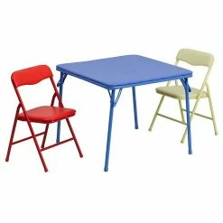 Emma+Oliver Emma And Oliver Kids Tan 3 Piece Folding Activity Table And Chair Set 6 Emma+Oliver Emma And Oliver Kids Tan 3 Piece Folding Activity Table And Chair Set -Emma+Oliver shop unnamed file 583