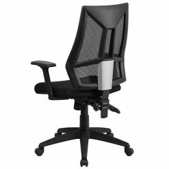 Emma+Oliver Emma And Oliver High Back Black Mesh Multifunction Ergonomic Task Office Chair With Arms -Emma+Oliver shop unnamed file 5834