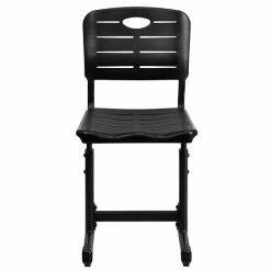 Emma+Oliver Emma And Oliver Adjustable Height Black Student Chair With Black Pedestal Frame -Emma+Oliver shop unnamed file 5841