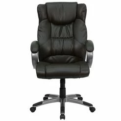 Emma+Oliver Emma And Oliver High Back Espresso LeatherSoft Ripple Swivel Office Chair - Titanium Nylon Base 8 Emma+Oliver Emma And Oliver High Back Espresso LeatherSoft Ripple Swivel Office Chair - Titanium Nylon Base -Emma+Oliver shop unnamed file 5883