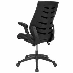 Emma+Oliver Emma And Oliver High Back Black LeatherSoft Executive Molded Foam Seat Swivel Office Chair -Emma+Oliver shop unnamed file 6085