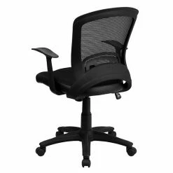 Emma+Oliver Emma And Oliver Mid-Back Designer Black Mesh Swivel Task Office Chair With Arms 9 Emma+Oliver Emma And Oliver Mid-Back Designer Black Mesh Swivel Task Office Chair With Arms -Emma+Oliver shop unnamed file 6114