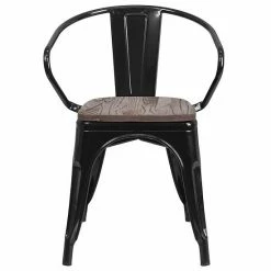 Emma+Oliver Emma And Oliver Orange Metal Chair With Wood Seat And Arms Red 9 Emma+Oliver Emma And Oliver Orange Metal Chair With Wood Seat And Arms Red -Emma+Oliver shop unnamed file 6189