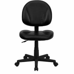Emma+Oliver Emma And Oliver Mid-Back Black LeatherSoft Ergonomic Task Office Chair - Back Depth Adjustment 8 Emma+Oliver Emma And Oliver Mid-Back Black LeatherSoft Ergonomic Task Office Chair - Back Depth Adjustment -Emma+Oliver shop unnamed file 6199