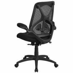 Emma+Oliver Emma And Oliver High Back Black Mesh 2-Paddle Ergonomic Office Chair Adjustable Lumbar, Arms 7 Emma+Oliver Emma And Oliver High Back Black Mesh 2-Paddle Ergonomic Office Chair Adjustable Lumbar, Arms -Emma+Oliver shop unnamed file 6211