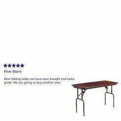 Emma+Oliver Emma And Oliver 4-Foot Mahogany Melamine Laminate Folding Banquet Table 9 Emma+Oliver Emma And Oliver 4-Foot Mahogany Melamine Laminate Folding Banquet Table -Emma+Oliver shop unnamed file 6264