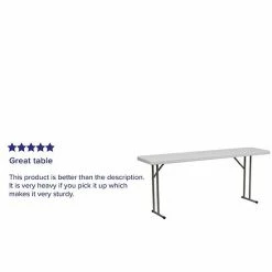 Emma+Oliver Emma And Oliver 6-Foot Granite White Plastic Folding Training And Event Table 8 Emma+Oliver Emma And Oliver 6-Foot Granite White Plastic Folding Training And Event Table -Emma+Oliver shop unnamed file 6286