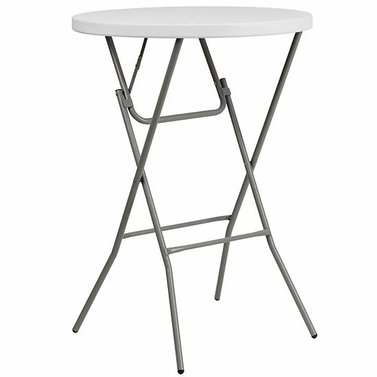 Emma+Oliver Emma and Oliver 2.6-Foot Round Granite White Plastic Bar Height Folding Event Table Emma+Oliver Emma And Oliver 2.6-Foot Round Granite White Plastic Bar Height Folding Event Table -Emma+Oliver shop unnamed file 6328