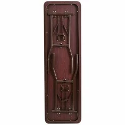 Emma+Oliver Emma And Oliver 5-Foot High Pressure Mahogany Laminate Folding Training Table -Emma+Oliver shop unnamed file 6470