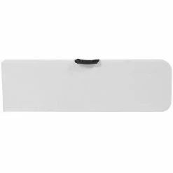 Emma+Oliver Emma And Oliver 11"W X 72"L Portable Bi-Fold Granite White Folding Bench -Emma+Oliver shop unnamed file 6506