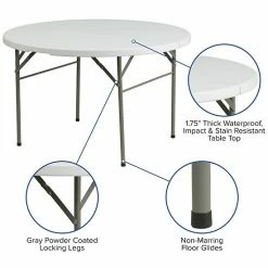Emma+Oliver Emma And Oliver 4-Foot Round Bi-Fold Granite White Plastic Event Folding Table With Handle 7 Emma+Oliver Emma And Oliver 4-Foot Round Bi-Fold Granite White Plastic Event Folding Table With Handle -Emma+Oliver shop unnamed file 6548