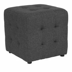 Emma+Oliver Emma And Oliver Grid Tufted Upholstered Cube Ottoman Pouf In Dark Gray Fabric 7 Emma+Oliver Emma And Oliver Grid Tufted Upholstered Cube Ottoman Pouf In Dark Gray Fabric -Emma+Oliver shop unnamed file 658