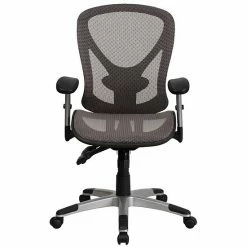 Emma+Oliver Emma And Oliver Mid-Back Transparent Gray Mesh Multifunction Ergonomic Office Chair - Arms 7 Emma+Oliver Emma And Oliver Mid-Back Transparent Gray Mesh Multifunction Ergonomic Office Chair - Arms -Emma+Oliver shop unnamed file 6606