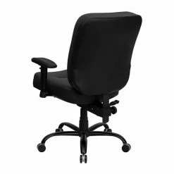 Emma+Oliver Emma And Oliver 400 Lb. Rated High Back Black LeatherSoft Ergonomic Office Chair-Arms -Emma+Oliver shop unnamed file 6684