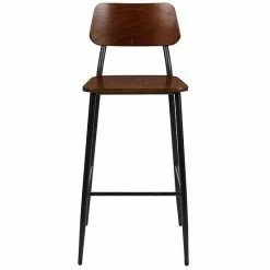 Emma+Oliver Emma And Oliver Industrial Barstool With Gunmetal Steel Frame And Rustic Wood Seat 3 Emma+Oliver Emma And Oliver Industrial Barstool With Gunmetal Steel Frame And Rustic Wood Seat -Emma+Oliver shop unnamed file 6723