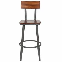 Emma+Oliver Emma And Oliver Rustic Walnut Dining Barstool With Wood Back/Seat & Gray Frame 8 Emma+Oliver Emma And Oliver Rustic Walnut Dining Barstool With Wood Back/Seat & Gray Frame -Emma+Oliver shop unnamed file 6769