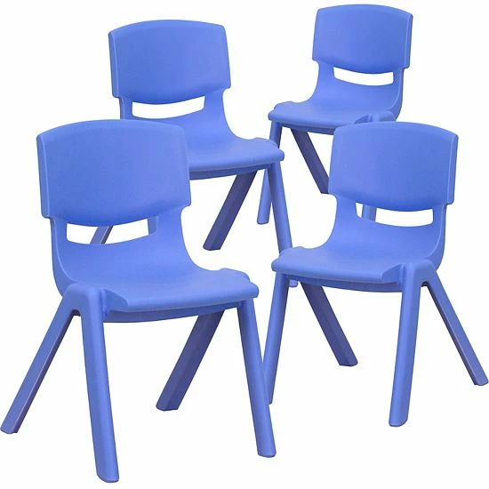 Emma+Oliver Emma and Oliver 4 Pack Green Plastic Stack School Chair with 12" Seat Height - Kids Chair Emma+Oliver Emma And Oliver 4 Pack Green Plastic Stack School Chair With 12" Seat Height - Kids Chair -Emma+Oliver shop unnamed file 682