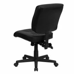 Emma+Oliver Emma And Oliver Mid-Back Black LeatherSoft Multifunction Swivel Ergonomic Task Office Chair 9 Emma+Oliver Emma And Oliver Mid-Back Black LeatherSoft Multifunction Swivel Ergonomic Task Office Chair -Emma+Oliver shop unnamed file 6820