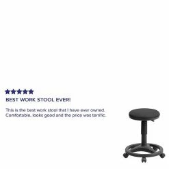 Emma+Oliver Emma And Oliver Black Ergonomic Stool With Foot Ring 4 Emma+Oliver Emma And Oliver Black Ergonomic Stool With Foot Ring -Emma+Oliver shop unnamed file 6863