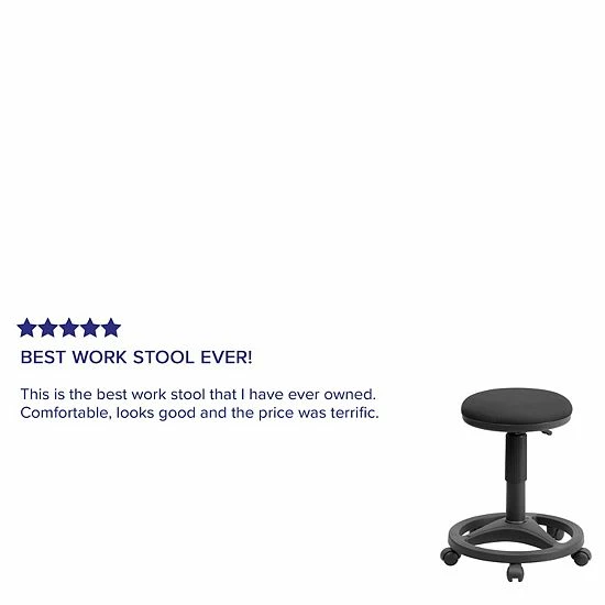 Emma+Oliver Emma and Oliver Black Ergonomic Stool with Foot Ring Emma+Oliver Emma And Oliver Black Ergonomic Stool With Foot Ring -Emma+Oliver shop unnamed file 6863