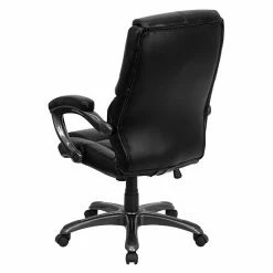 Emma+Oliver Emma And Oliver High Back Black LeatherSoft Executive Ergonomic Office Chair-Arms -Emma+Oliver shop unnamed file 6874