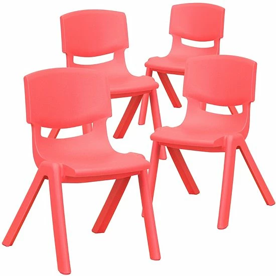 Emma+Oliver Emma and Oliver 4 Pack Green Plastic Stack School Chair with 12" Seat Height - Kids Chair Emma+Oliver Emma And Oliver 4 Pack Green Plastic Stack School Chair With 12" Seat Height - Kids Chair -Emma+Oliver shop unnamed file 688