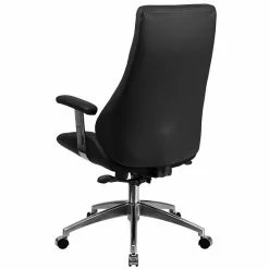 Emma+Oliver Emma And Oliver High Back Black LeatherSoft Smooth Upholstered Swivel Office Chair With Arms 9 Emma+Oliver Emma And Oliver High Back Black LeatherSoft Smooth Upholstered Swivel Office Chair With Arms -Emma+Oliver shop unnamed file 6914