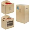Emma+Oliver Emma And Oliver Children's Wooden Kitchen Set-Stove/Sink/Refrigerator For Commercial Or Home Use