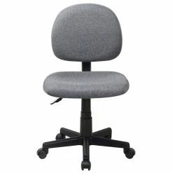 Emma+Oliver Emma And Oliver Low Back Gray Fabric Swivel Task Office Chair Black -Emma+Oliver shop unnamed file 7010