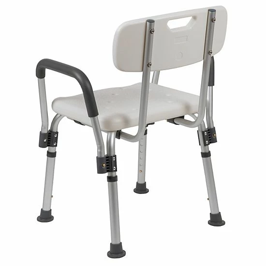 Emma+Oliver Emma and Oliver 300 Lb. Capacity Adjustable White Bath & Shower Chair with Depth Adjustable Back Gray Emma+Oliver Emma And Oliver 300 Lb. Capacity Adjustable White Bath & Shower Chair With Depth Adjustable Back Gray -Emma+Oliver shop unnamed file 723
