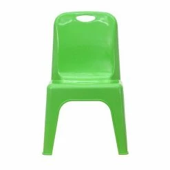 Emma+Oliver Emma And Oliver 2 Pack Red Plastic Stackable School Chair With Carrying Handle And 11"H Seat Blue -Emma+Oliver shop unnamed file 785