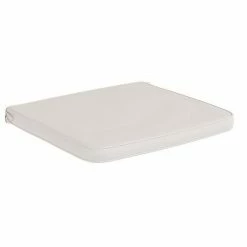 Emma+Oliver Emma And Oliver Nuvola Patio Chair Cushion With Gray Weather-Resistant Polyester Cover, 1.25" Thick Comfort Foam Core & Ties, 19" X 18" -Emma+Oliver shop unnamed file 799