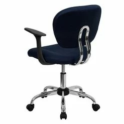 Emma+Oliver Emma And Oliver Mid-Back Navy Mesh Padded Swivel Task Office Chair And Arms 2 Emma+Oliver Emma And Oliver Mid-Back Navy Mesh Padded Swivel Task Office Chair And Arms -Emma+Oliver shop unnamed file 802