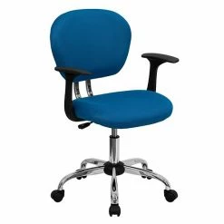 Emma+Oliver Emma And Oliver Mid-Back Navy Mesh Padded Swivel Task Office Chair And Arms 17 Emma+Oliver Emma And Oliver Mid-Back Navy Mesh Padded Swivel Task Office Chair And Arms -Emma+Oliver shop unnamed file 817
