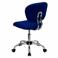 Emma+Oliver Emma And Oliver Mid-Back Blue Mesh Swivel Task Office Chair With Chrome Base 4 Emma+Oliver Emma And Oliver Mid-Back Blue Mesh Swivel Task Office Chair With Chrome Base -Emma+Oliver shop unnamed file 88