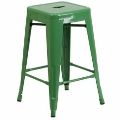 Emma+Oliver Emma And Oliver Commercial Grade 24"H Backless Copper Indoor-Outdoor Counter Height Stool White 20 Emma+Oliver Emma And Oliver Commercial Grade 24"H Backless Copper Indoor-Outdoor Counter Height Stool White -Emma+Oliver shop unnamed file 950