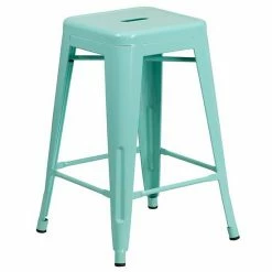 Emma+Oliver Emma And Oliver Commercial Grade 24"H Backless Copper Indoor-Outdoor Counter Height Stool White 22 Emma+Oliver Emma And Oliver Commercial Grade 24"H Backless Copper Indoor-Outdoor Counter Height Stool White -Emma+Oliver shop unnamed file 952